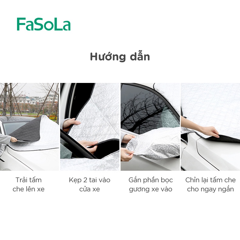 Tấm che nắng kính lái ô tô FASOLA FSLDZ-475