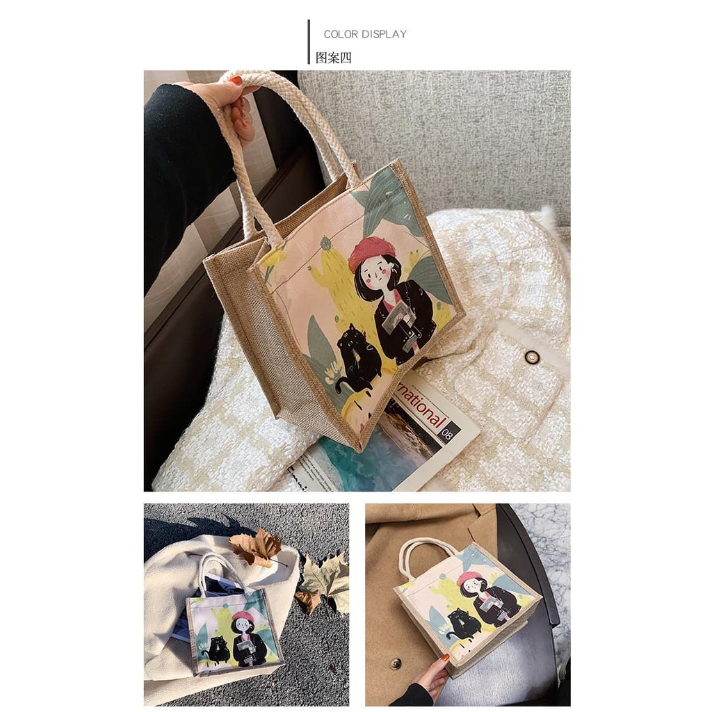 Túi Cói Mimi Họa Tiết Mới 2021 | BigBuy360 - bigbuy360.vn