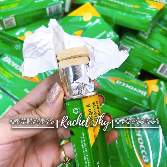 VIÊN SỦI BEROCCA ÚC LỌ 15 VIÊN