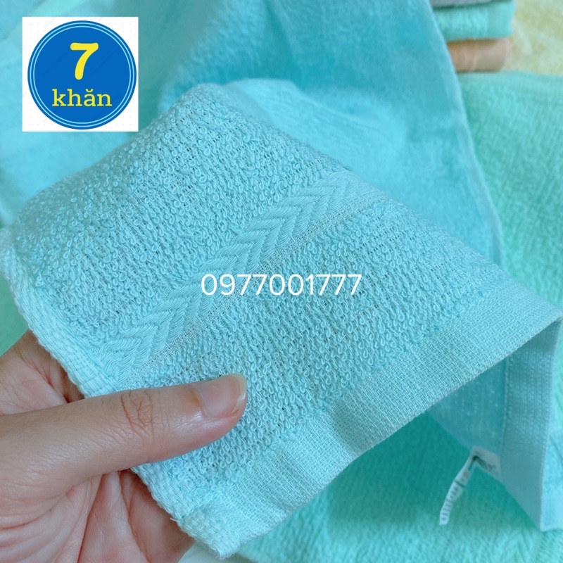 Khăn mặt Hải Cẩu Phong Phú 100% cotton Mẫu mới Tông Pastel nhẹ nhàng - 28x42cm