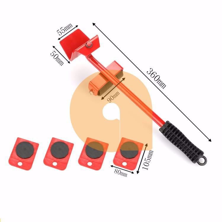 Dụng cụ nâng và hỗ trợ di chuyển đồ đạc thông minh - Di chuyển đồ đạc có bánh 5PC -  warmstores