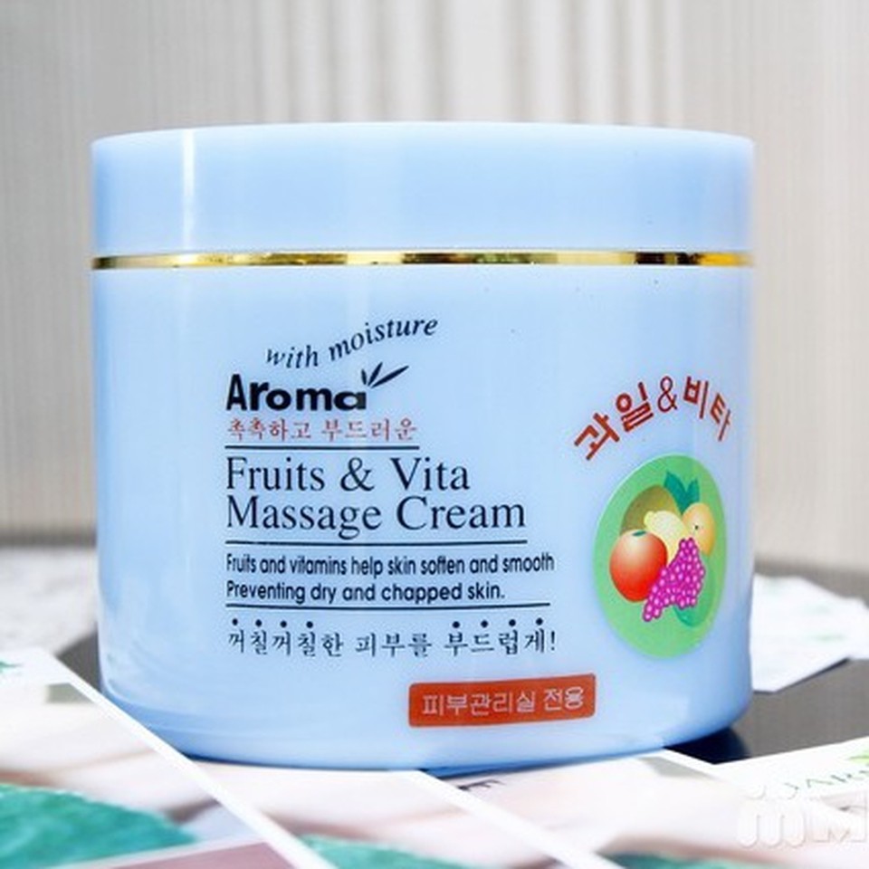 Kem massage trái cây cho mặt và body