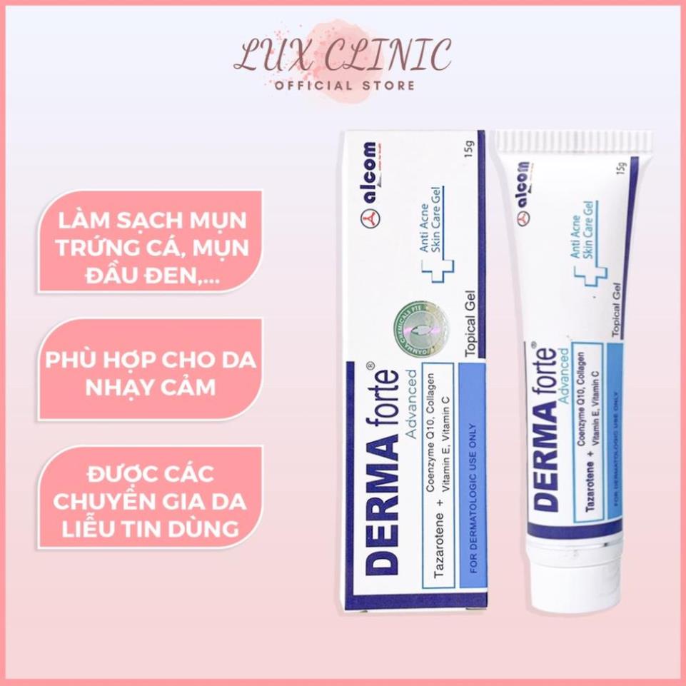 Kem ngừa mụn Gamma Derma Forte Acid Azelaic mờ thâm cho da nhạy cảm 15g