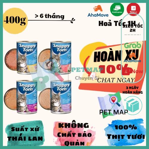 [Rẻ vô địch] [Có sẵn] Pate Hỗn Hợp Cho Mèo Dành Cho Mọi Lứa Tuổi Snappy Tom 400gr