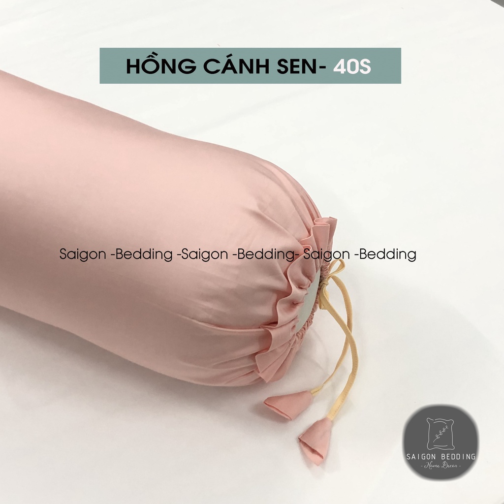 [Mã SRMA5318 giảm 50% tối đa 20k] Vỏ gôi ôm Lụa Tencel 40s  SaiGon Bedding mềm mát kích thước 35x100cm