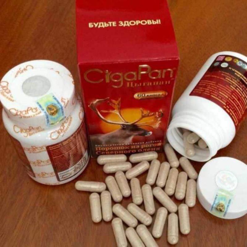 Hộp Nhung hươu CigaPan chính hãng của Nga tốt cho người mới ốm dậy