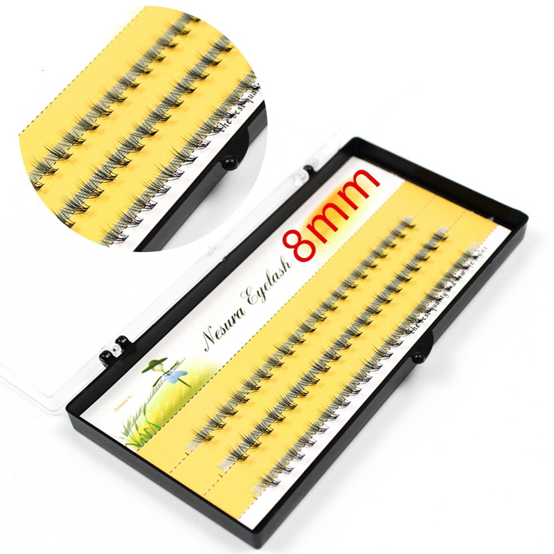 Set 60 lông mi giả dày trang điểm làm đẹp độc đáo cho nữ