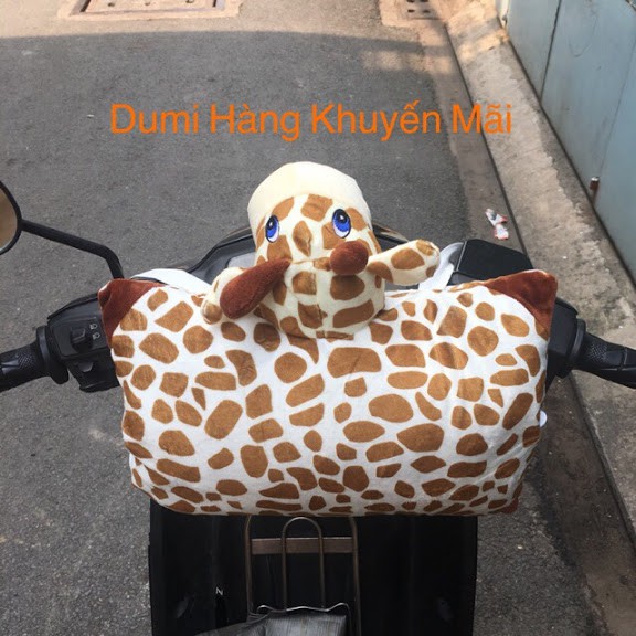 GỐI ĐI XE MÁY 1 đầu và 2 đầu AN TOÀN CHO BÉ