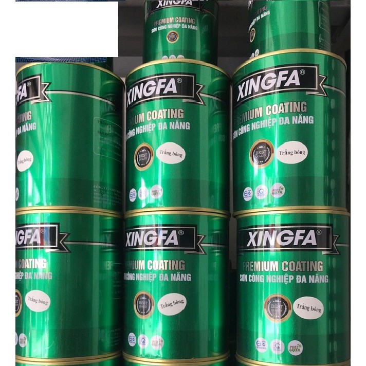 Sơn sắt mạ kẽm đa năng 2 thành phần Xingfa lon 1.2kg