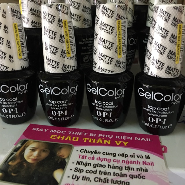 SƠN MÓNG TAY GEL BÓNG LỲ OPI