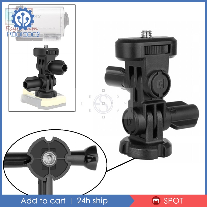 [KOOLSOO2]3-way Arm Kit Adjustable Mount for Sony Action Camera HDR-AS100V VCT-AMK1