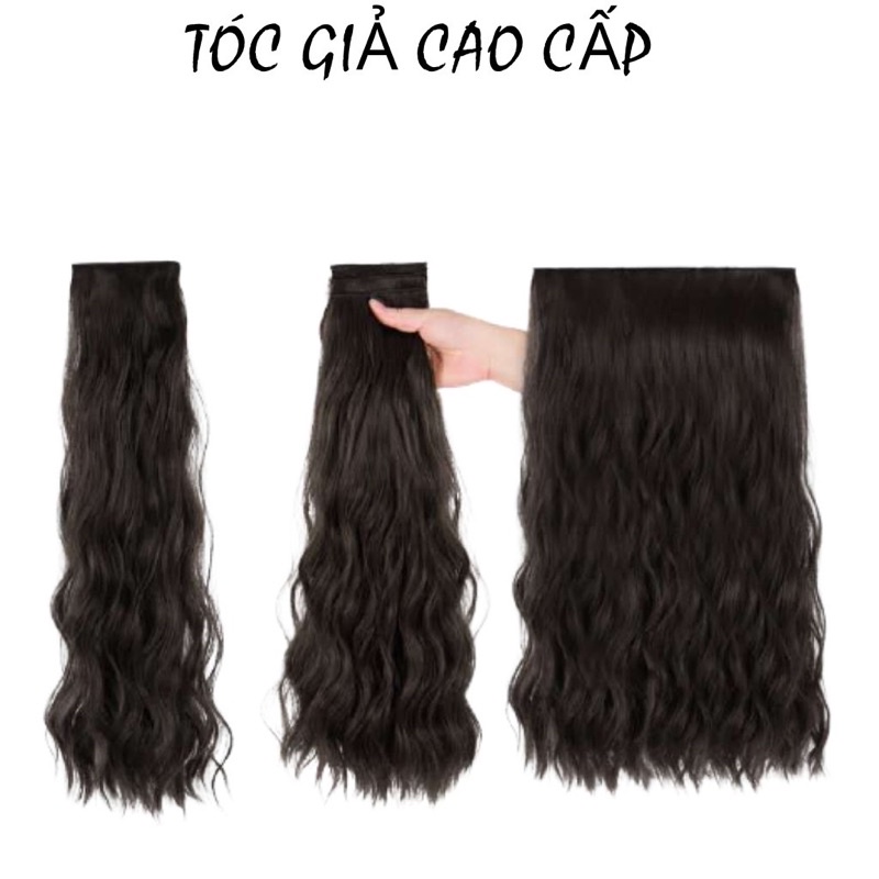Tóc giả kẹp dãi xù dợn, combo 3 dãi kẹp xù thời trang  nữ ❇️freeship ❇️tocgiacaocap ❇️