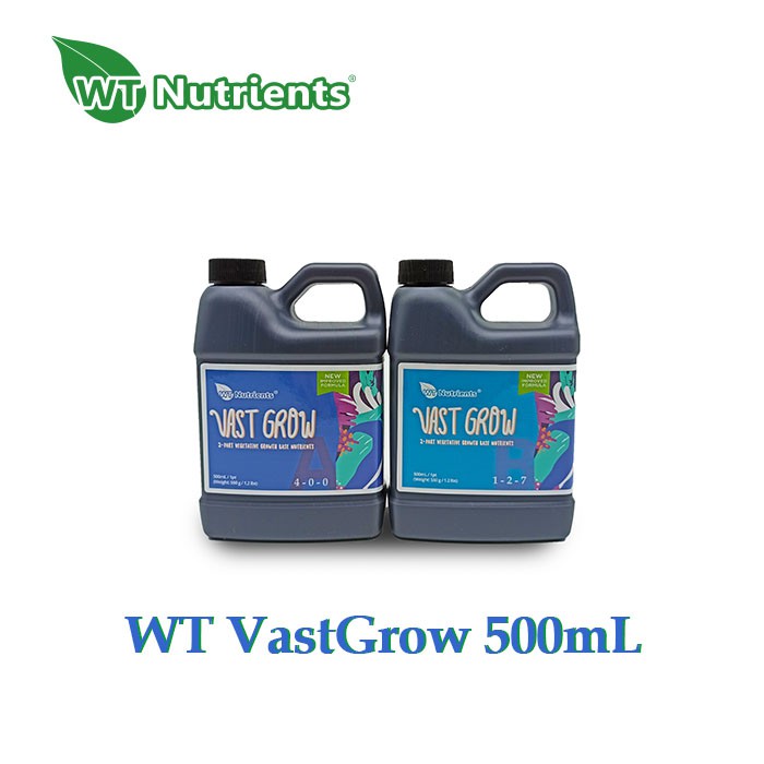 WT VastGrow PartA & B đất trồng rau thủy canh rau hữu cơ hoa làm vườn tăng trưởng phân bón dinh dưỡng lỏng