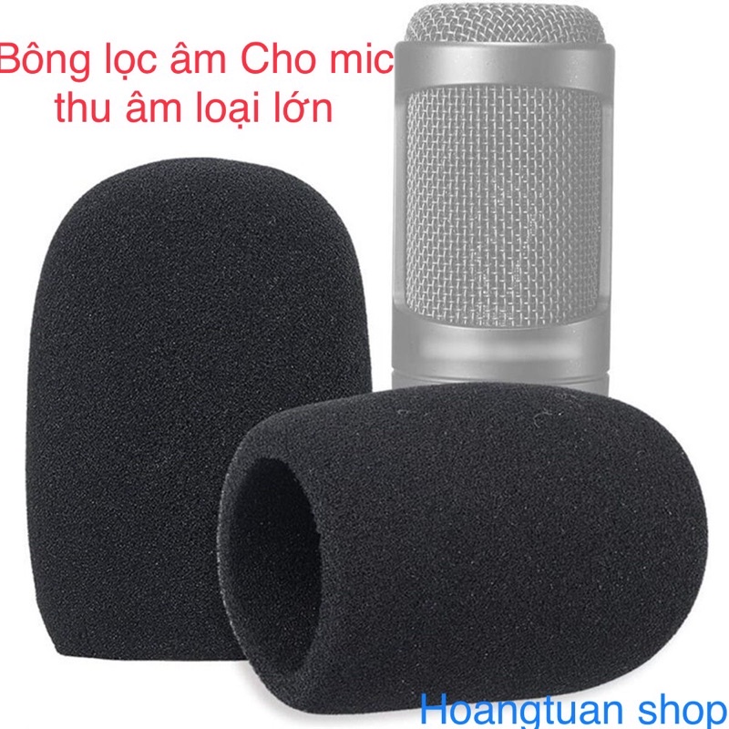 Bông mic thu âm dành cho mic to k200 k6000 k320 ..
