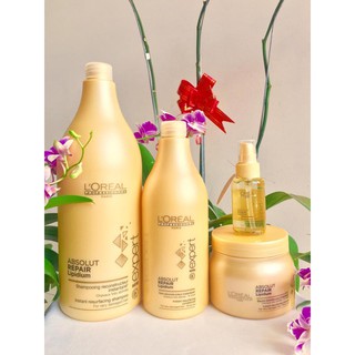 COMBO CẶP GỘI XẢ L'OREAL ABSOLUT REPAIR