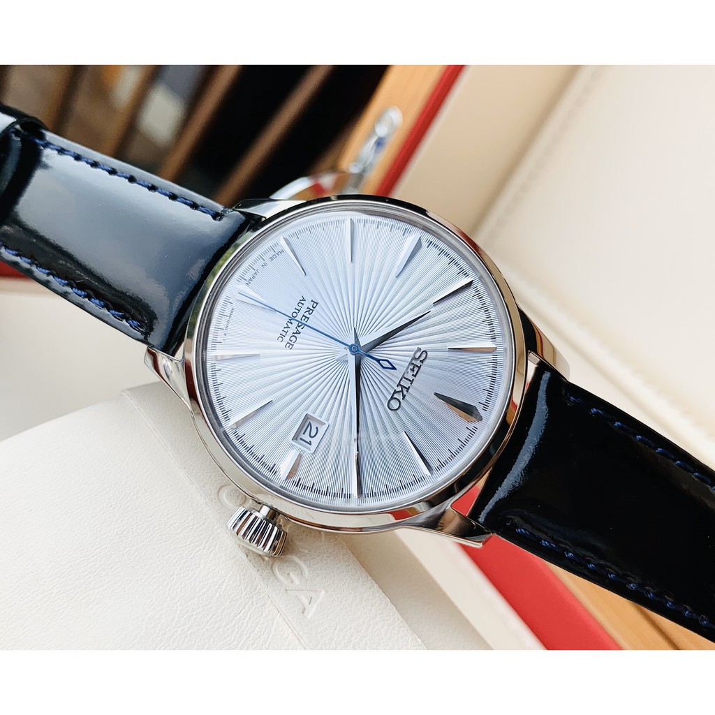 Đồng hồ nam Seiko Presagge Cocktail Automatic Watch model: SRPB43J1   _  Made in Japan