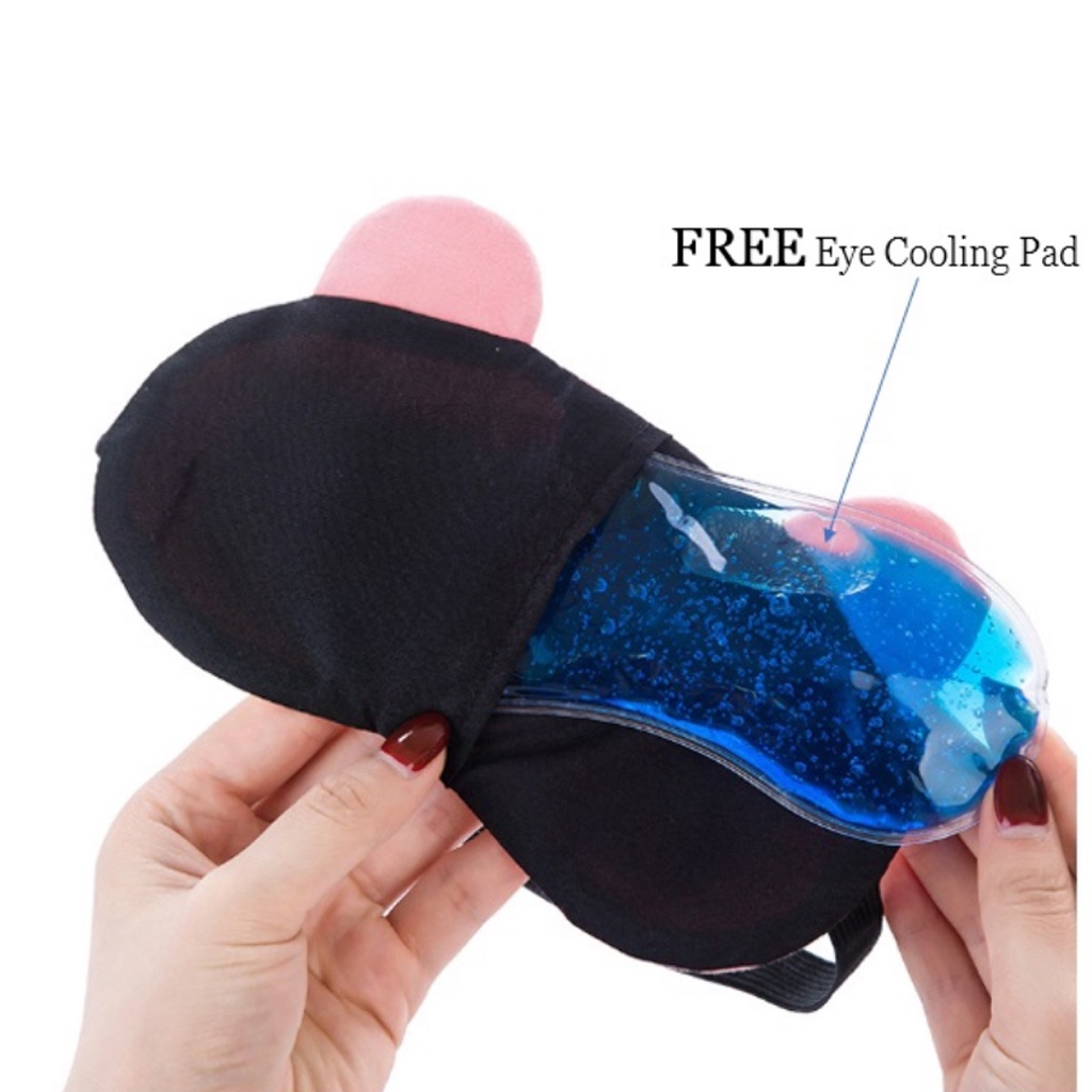 Bịt mắt ngủ phong cách siêu anh hùy tùy chọn dễ thương thoải mái