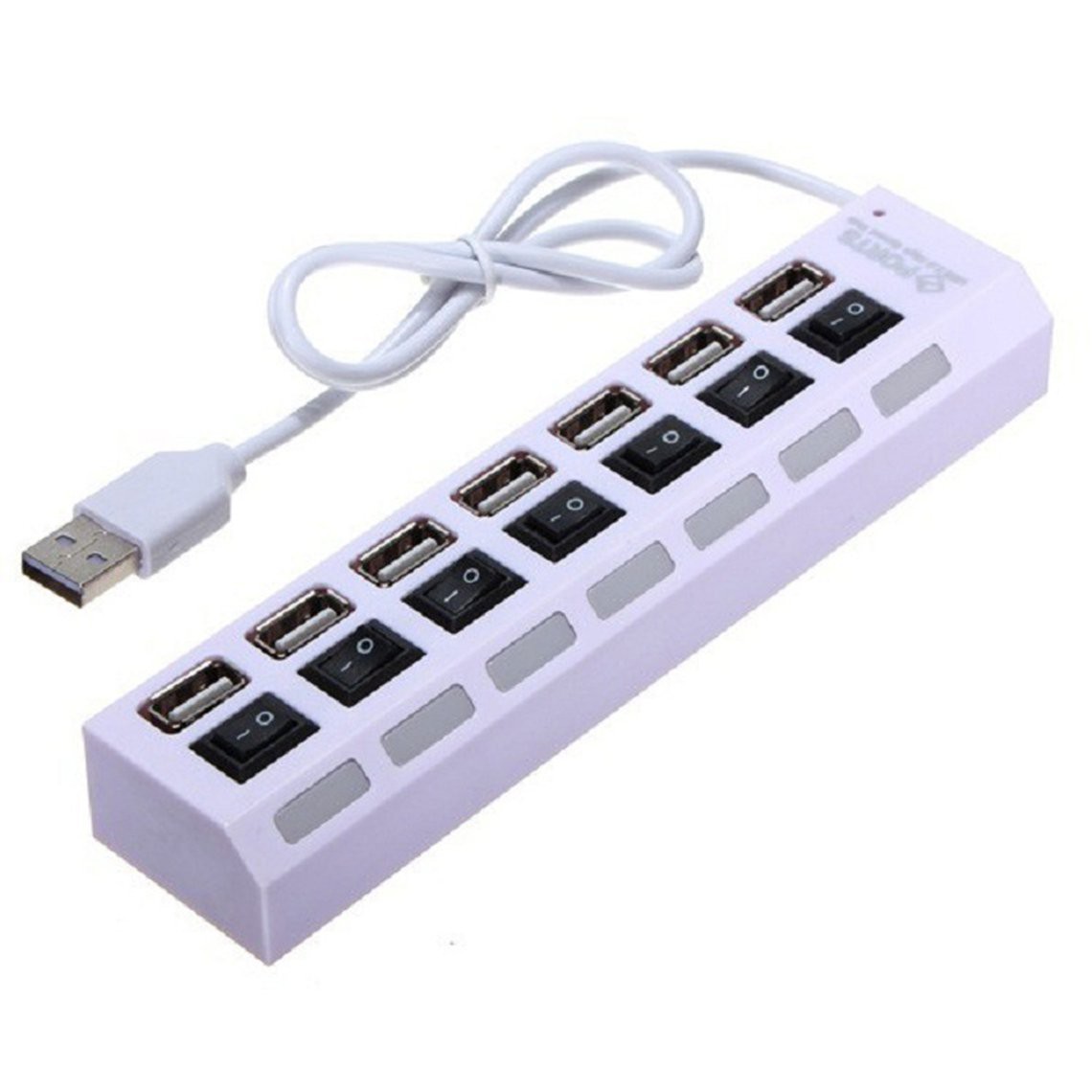 Bộ Chia 7 Cổng Usb Cho Mac Macbook Surface Pro | BigBuy360 - bigbuy360.vn