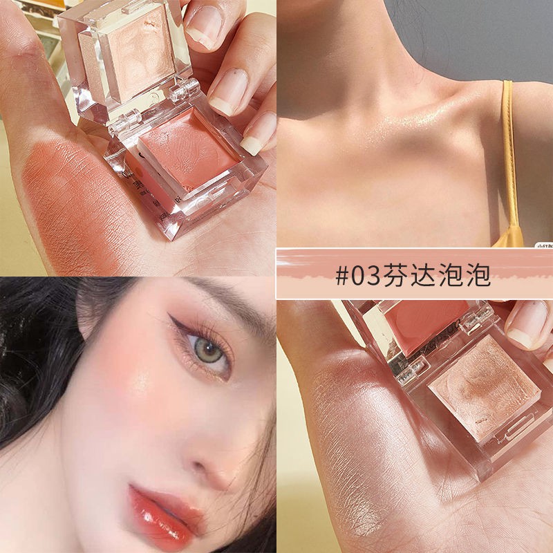 [Hàng mới về] Phấn má hồng trang điểm 3d lấp lánh thời trang  | BigBuy360 - bigbuy360.vn