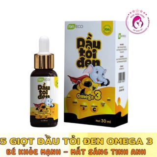 Tinh dầu tỏi đen omega 3 30ml - hỗ trợ trăng cường đề kháng