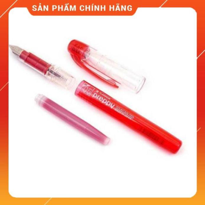 Bút Máy Preppy Nhật Bản, Bút Mực Học Sinh F03 Tím