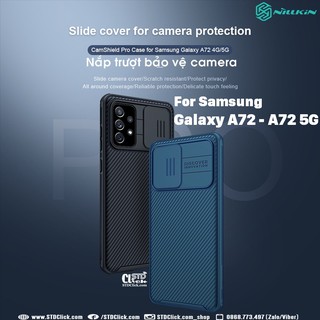 ỐP LƯNG SAMSUNG GALAXY A72 - A72 5G NILLKIN CAMSHIELD PRO BẢO VỆ CAMERA CHÍNH HÃNG [NEW SALEOFF]