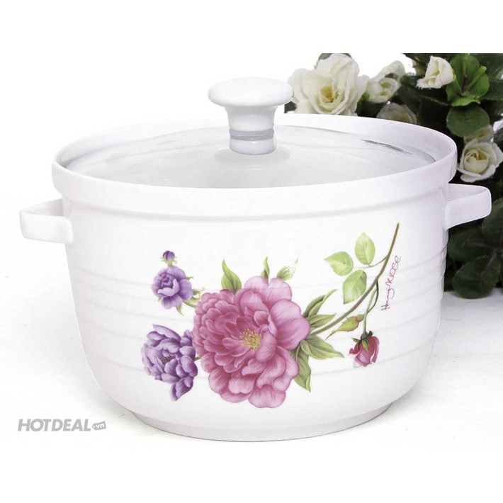 ÂU SỨ, THỐ SỨ ĐỰNG CƠM CANH CÓ NẮP