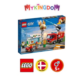 LEGO® City 60214 Cứu Hỏa Tiệm Bánh Burger 327 chi tiết