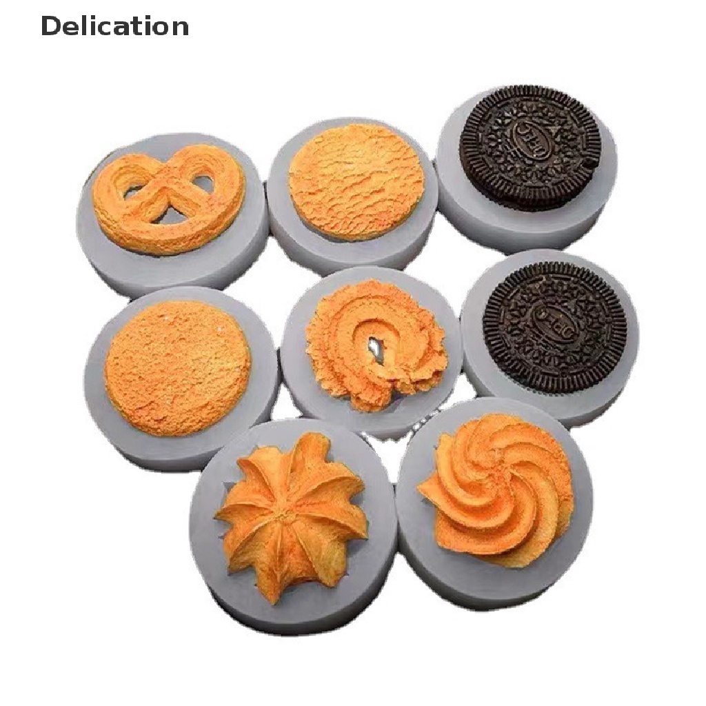 Khuôn Silicone Tạo Hình Làm Bánh Quy / Socola Mini DIY
