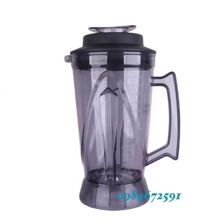 Bộ cối máy xay sinh tố công nghiệp đế tròn 4 Lít