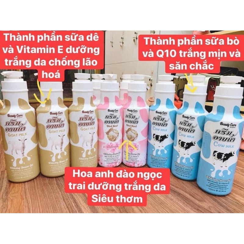 Sữa tắm Beauty Care Bangkok 1200ml Thái Lan