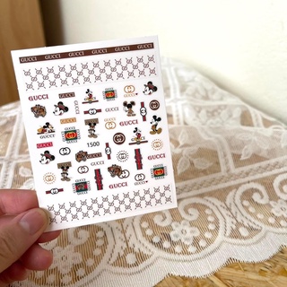 Sticker hình dán móng tay hình chuột micky siêu xinh