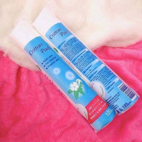 Bông tẩy trang Jomi Cotton Pads (Gói 80, 120 miếng)