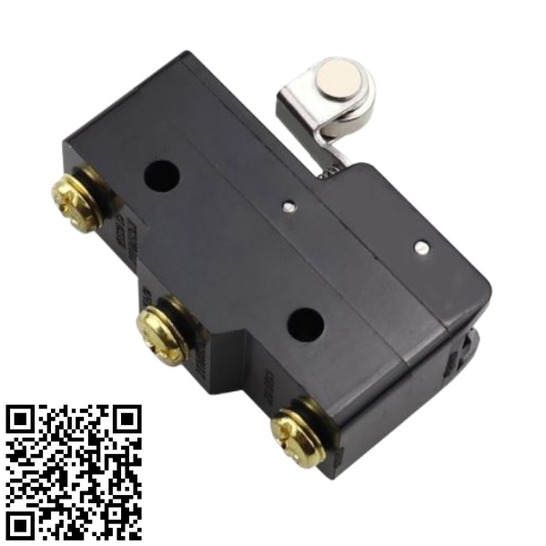Công tắc hành trình CM-1704 giớ hạn đòn bẩy bánh xe kim loại cần ngắn chất lượng tốt