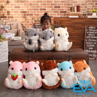 Chăn gối thú bông / gối mền chuột hamster 3 trong 1 nhiều màu cute