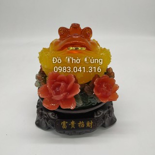 Cóc Tỳ Hưu Hoa Đế Gỗ