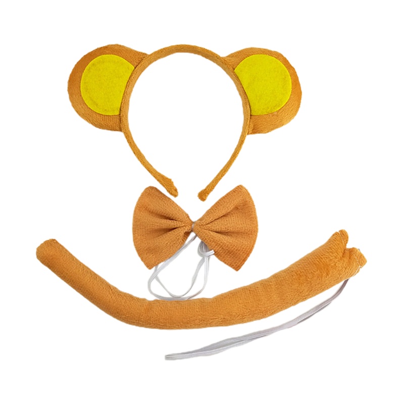 Băng Đô Tai Thú Dễ Thương Dùng Hóa Trang Tiệc Sinh Nhật