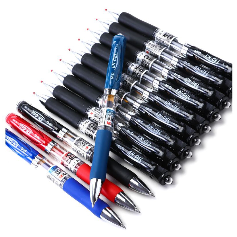 Bút Gel luyện chữ Hán, luyện thư pháp bút sắt M&G K35  ngòi 0.5mm