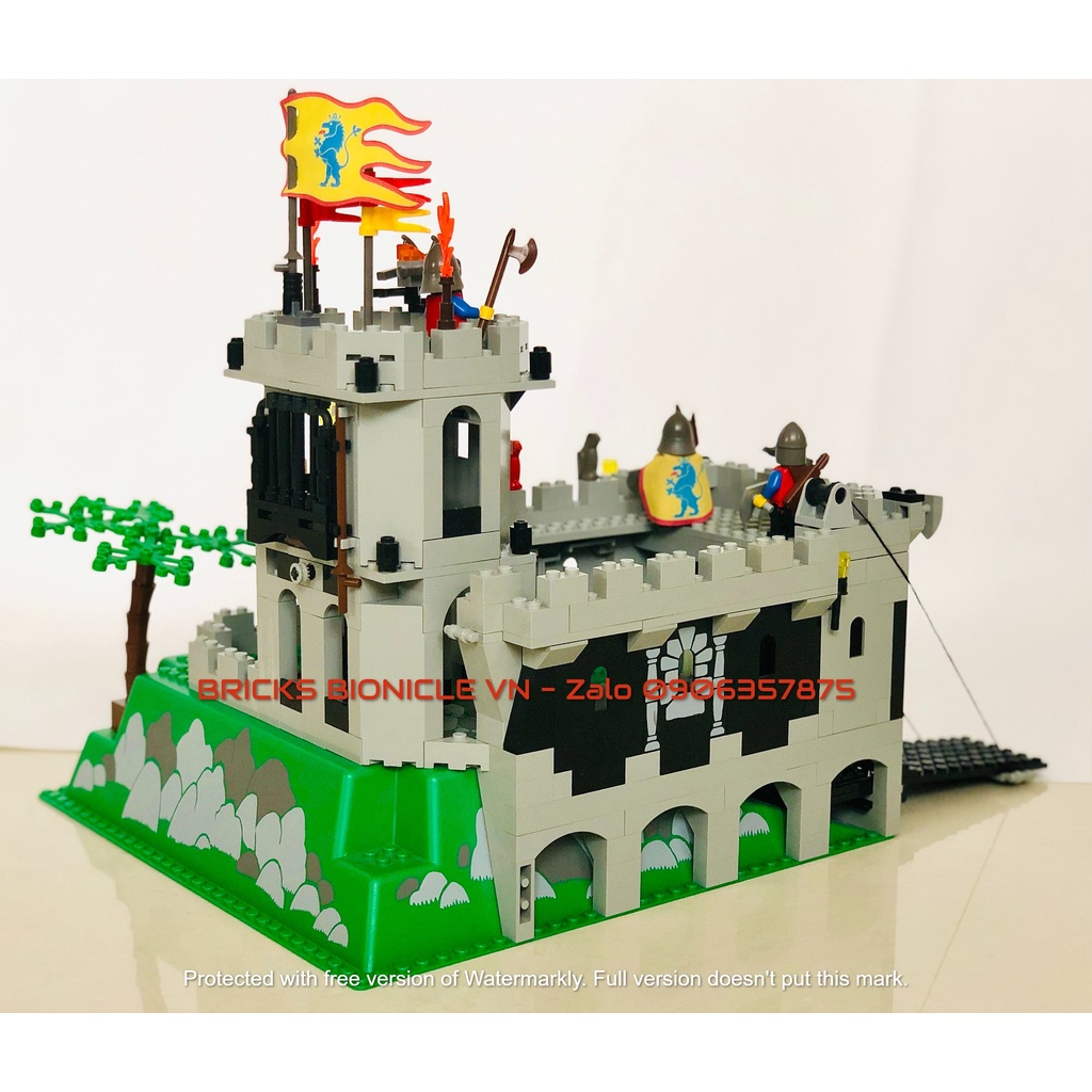 LEGO CASTLE SYSTEM - ĐỒ CHƠI XẾP HÌNH LEGO LÂU ĐÀI TRUNG CỔ - 6081 KING'S MOUNTAIN FORTRESS - LÂU ĐÀI TRÊN NÚI