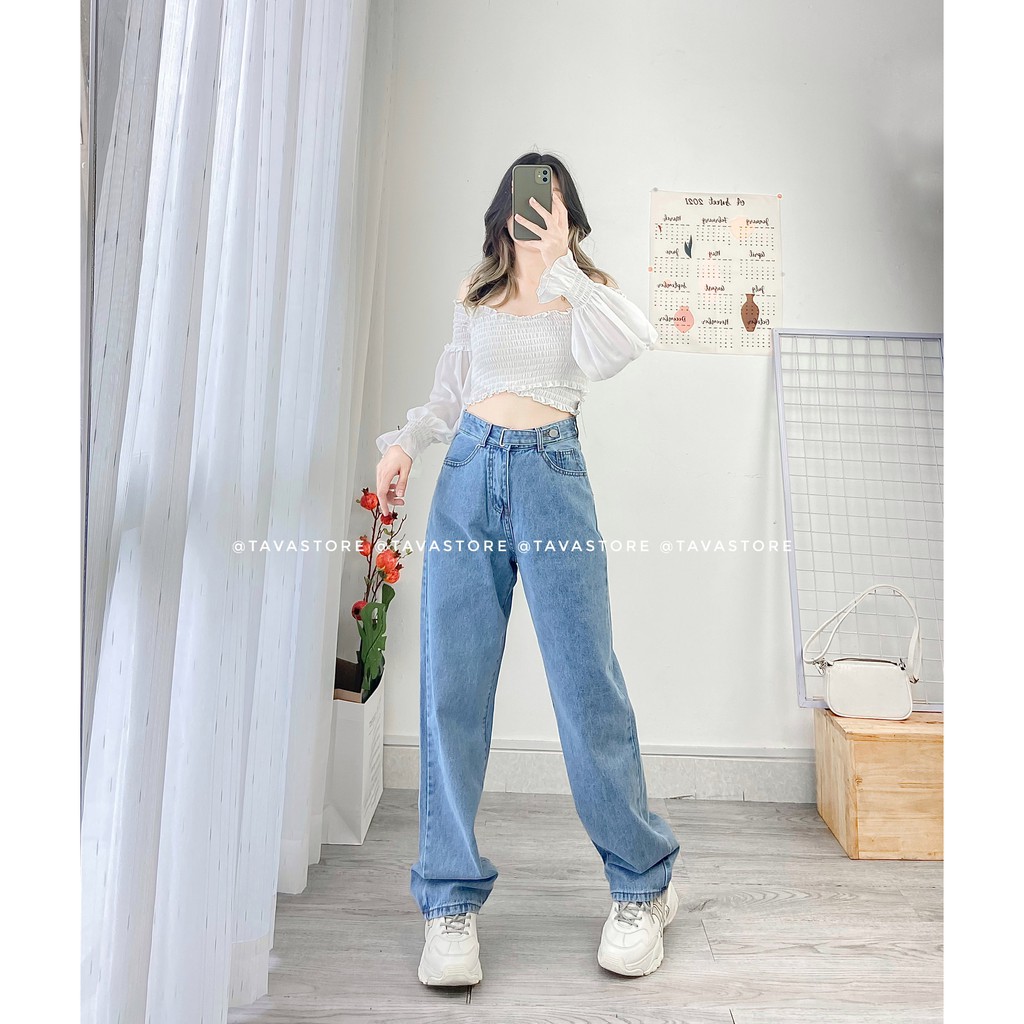 Quần jean suông Siu Jean | BigBuy360 - bigbuy360.vn