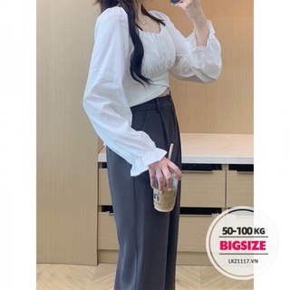 Áo croptop nơ lưng bigsize ảnh thật (55-90kg)