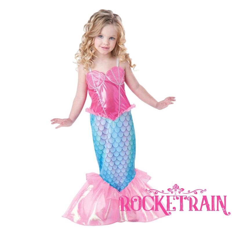 Bộ đồ bơi nhân vật nàng tiên cá đáng yêu dành cho bé gái