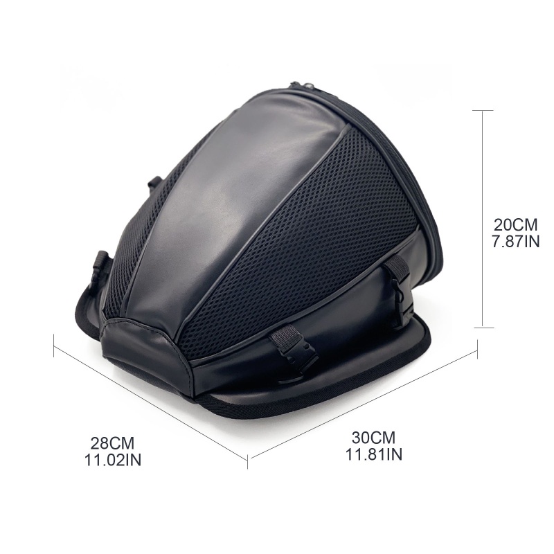 Túi Da PU Đựng Đồ Gắn Yên Sau Xe Đạp Tiện Dụng