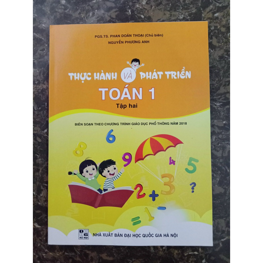Sách - Combo Thực hành và phát triển Toán 1 (2 tập) - Theo chương trình giáo dục phổ thông 2018