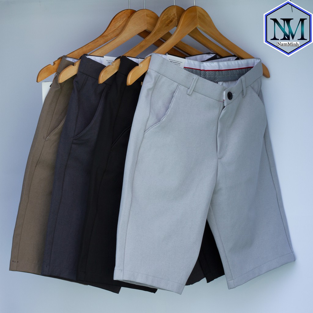 Quần Short Nam Thời Trang Vải Tuyết Mưa