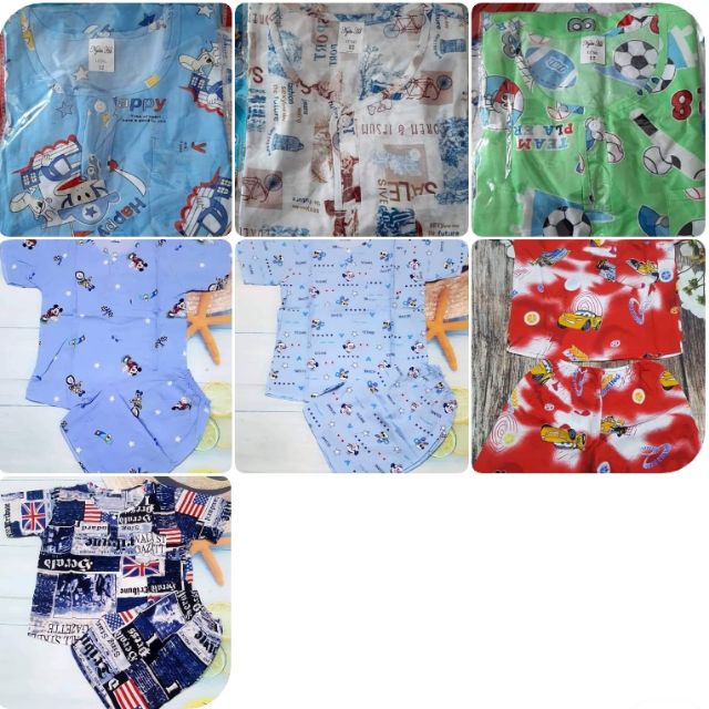 Set 7 bộ tole bé trai