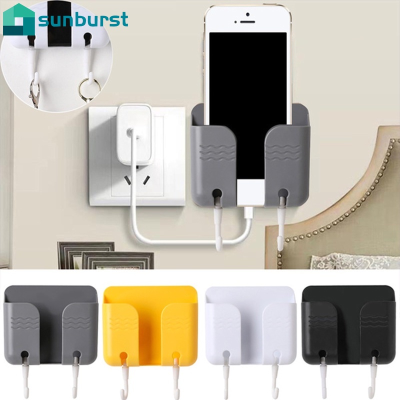 Hộp Đựng Điện Thoại Treo Tường Đa Năng Kèm Móc