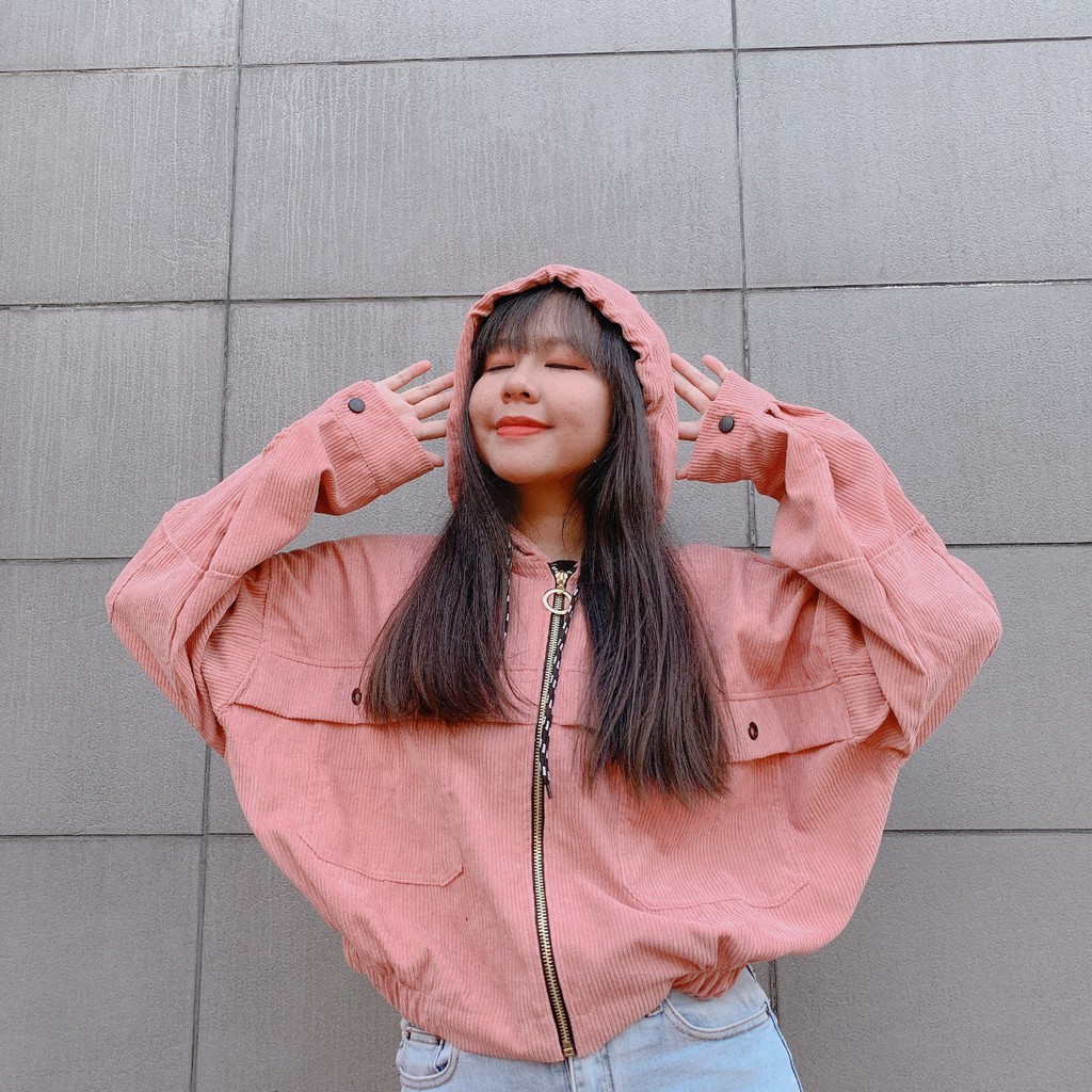 áo khoác kaki nhung (hàng quảng châu)