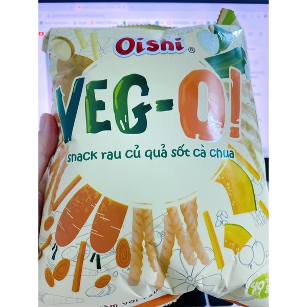 Bánh snack Oishi rau củ sốt cà chua 40gram