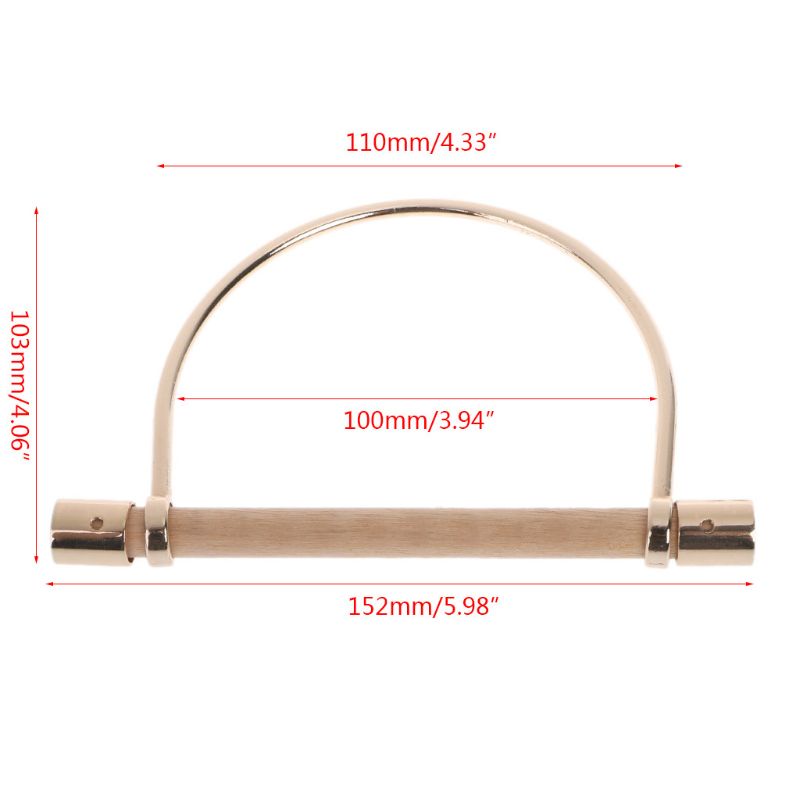 Tay Cầm Thay Thế Cho Túi Xách DIY Thanh Lịch